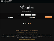 Tablet Screenshot of hotellaflorentine.com